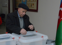 Azerbaijani parliamentary election kicks off. Baku, Azerbaijan, Nov.01, 2015